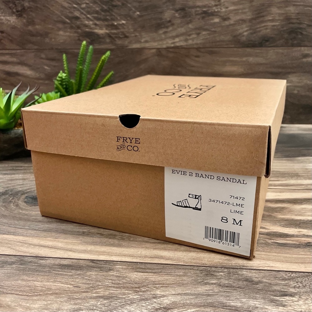 NIB Frye and Co. Evie 2 Band Flat Boho Sandal - Picture 12 of 13